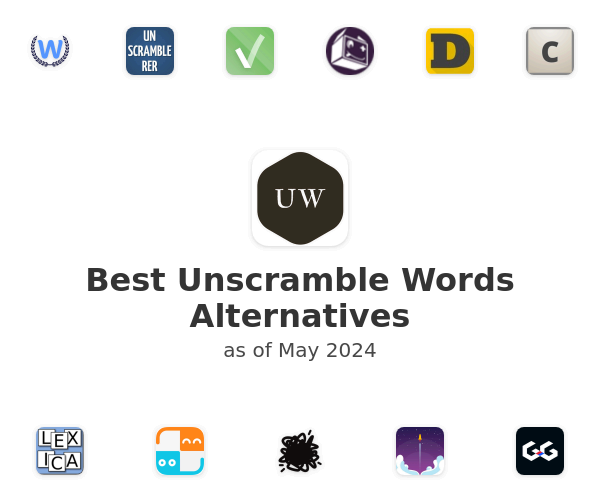 Best Unscramble Words Alternatives