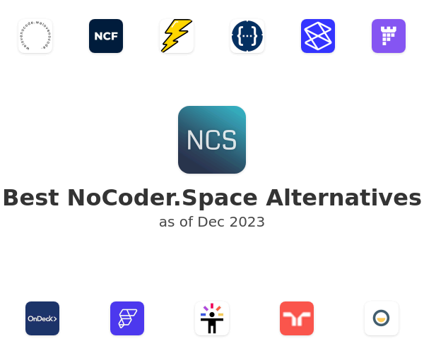 Best NoCoder.Space Alternatives
