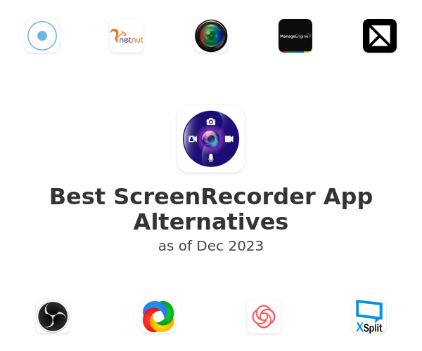Best ScreenRecorder App Alternatives