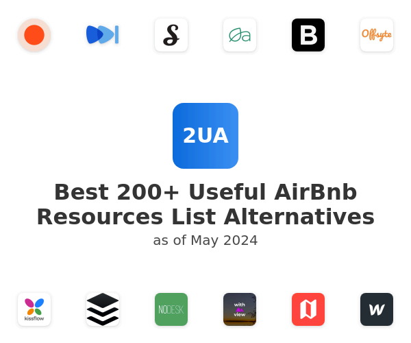 Best 200+ Useful AirBnb Resources List Alternatives