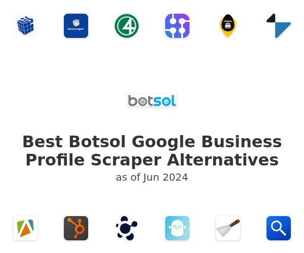 Best Botsol Google Business Profile Scraper Alternatives
