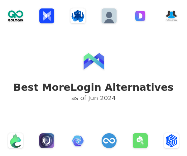 Best MoreLogin Alternatives
