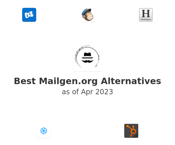 Best Mailgen.org Alternatives