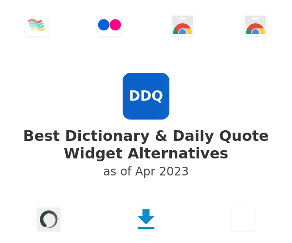 Best Dictionary & Daily Quote Widget Alternatives