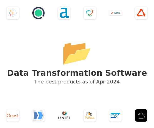 The best Data Transformation products
