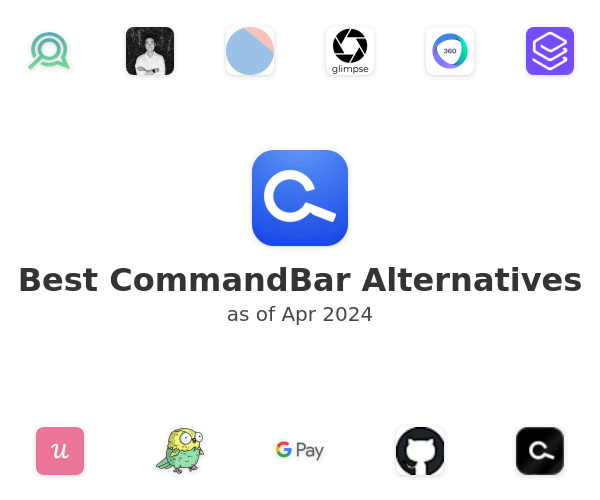 Best CommandBar Alternatives