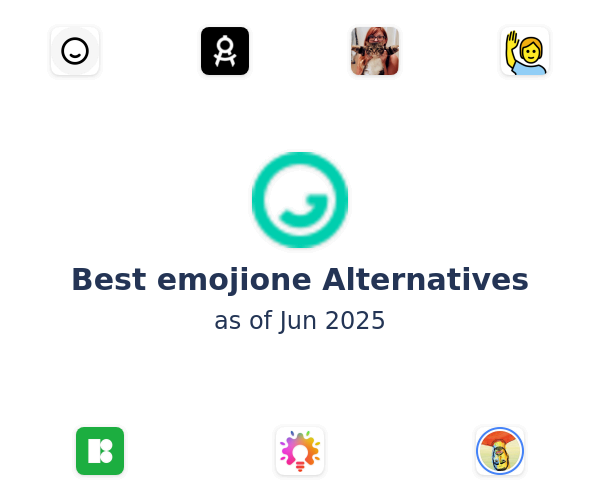 Best emojione Alternatives