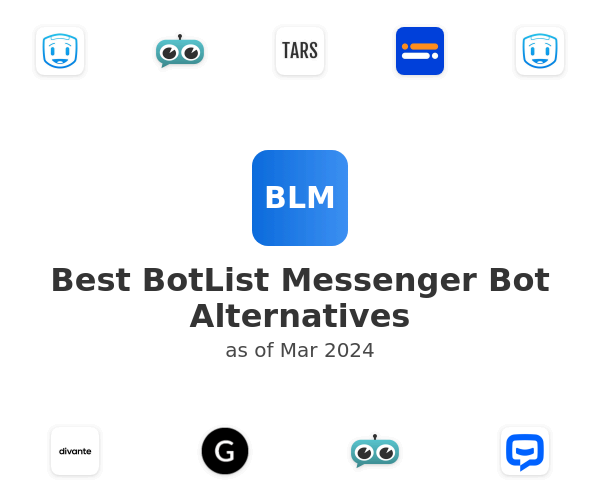 Best BotList Messenger Bot Alternatives