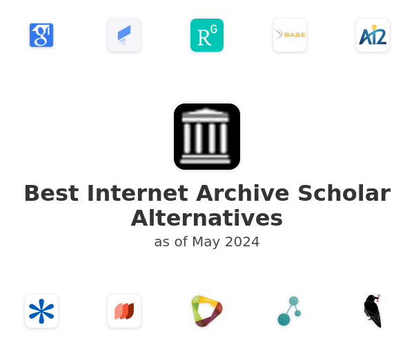 Best Internet Archive Scholar Alternatives