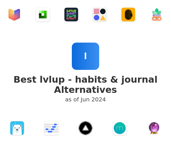 Best lvlup - habits & journal Alternatives