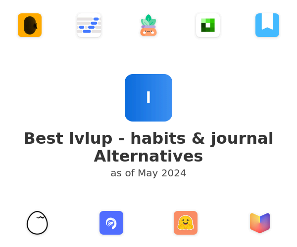 Best lvlup - habits & journal Alternatives
