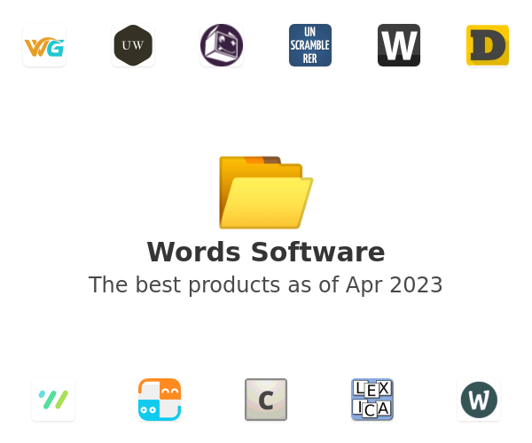 The best Words products
