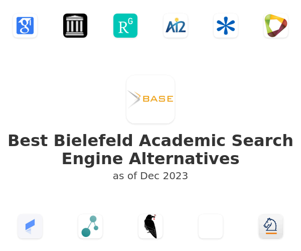 Best Bielefeld Academic Search Engine Alternatives