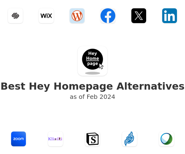 Best Hey Homepage Alternatives