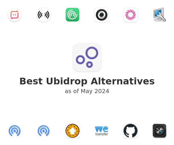 Best Ubidrop Alternatives