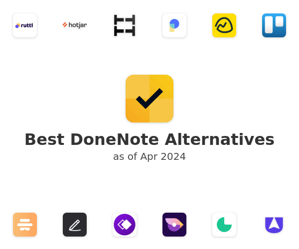Best DoneNote Alternatives
