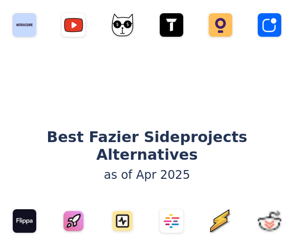 Best Fazier Sideprojects Alternatives