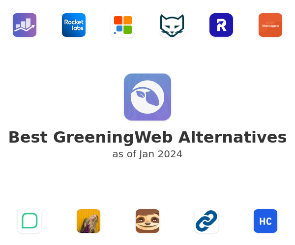 Best GreeningWeb Alternatives