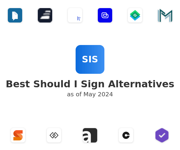 Best Should I Sign Alternatives