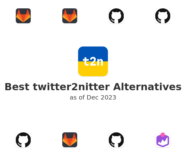 Best twitter2nitter Alternatives