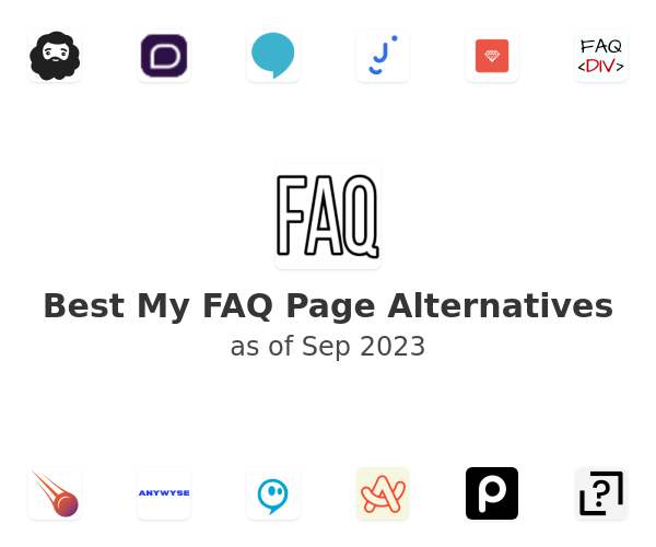 Best My FAQ Page Alternatives