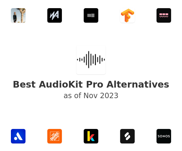 Best AudioKit Pro Alternatives
