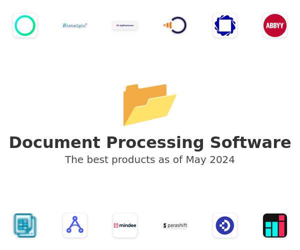 The best Document Processing products