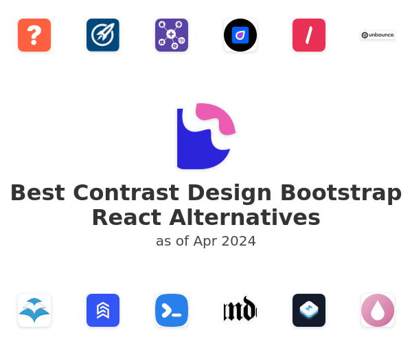 Best Contrast Design Bootstrap React Alternatives
