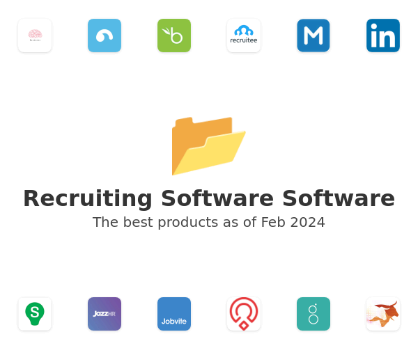 The best Recruiting Software products