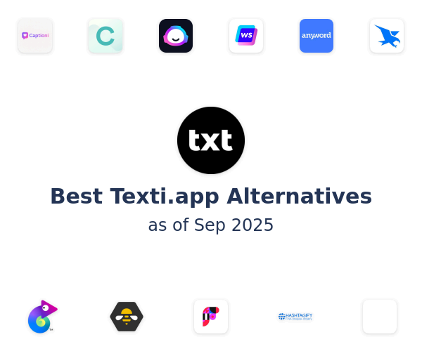 Best Texti.app Alternatives