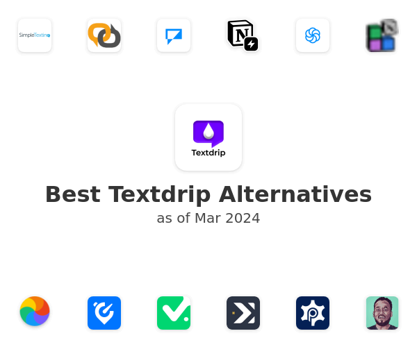 Best Textdrip Alternatives