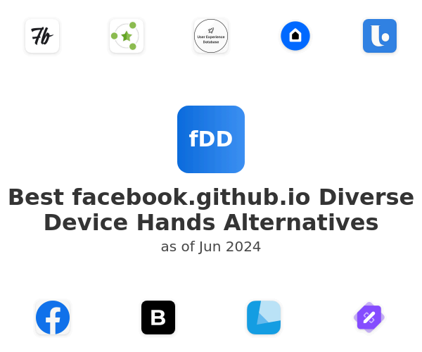 Best facebook.github.io Diverse Device Hands Alternatives