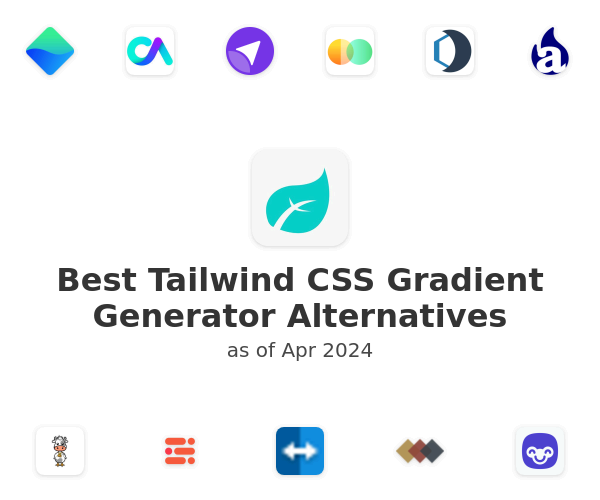 Best Tailwind CSS Gradient Generator Alternatives