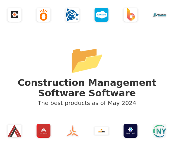 The best Construction Management Software products