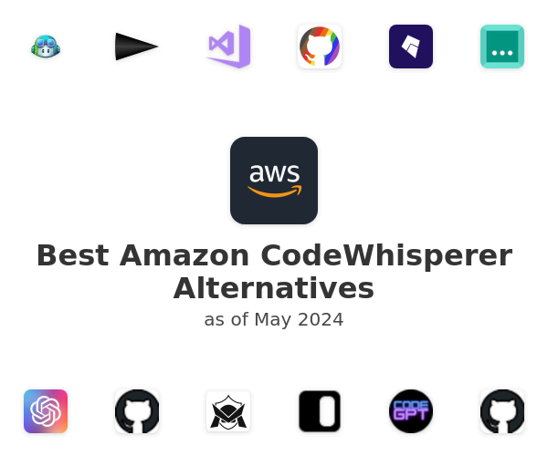 Best Amazon CodeWhisperer Alternatives