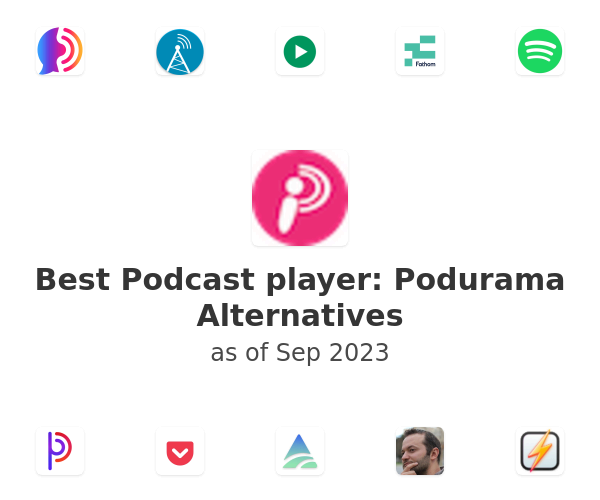 Best Podcast player: Podurama Alternatives