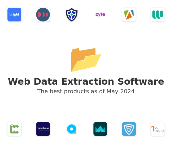 The best Web Data Extraction products