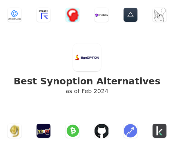 Best Synoption Alternatives