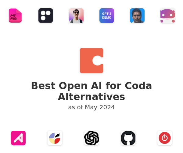 Best Open AI for Coda Alternatives