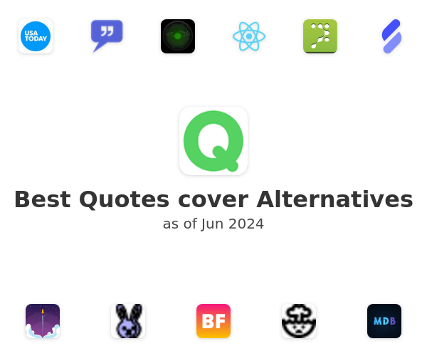 Best Quotes cover Alternatives