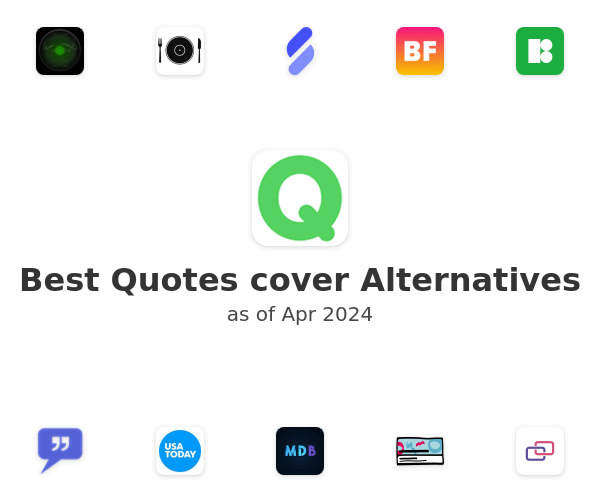 Best Quotes cover Alternatives