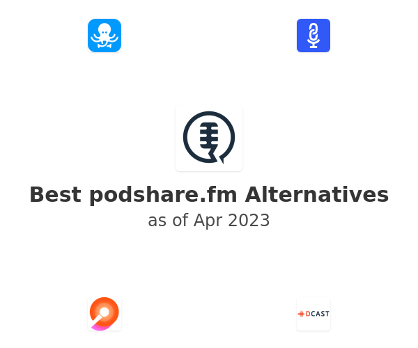 Best podshare.fm Alternatives
