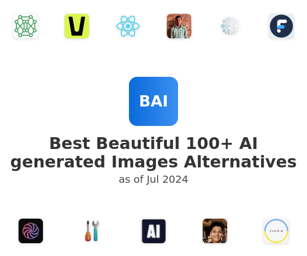 Best Beautiful 100+ AI generated Images Alternatives