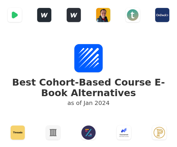 Best Cohort-Based Course E-Book Alternatives