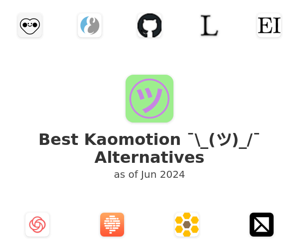 Best Kaomotion ¯\_(ツ)_/¯ Alternatives