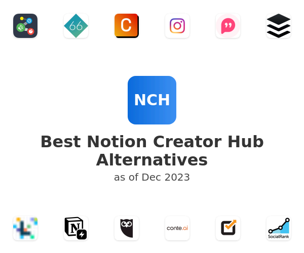 Best Notion Creator Hub Alternatives