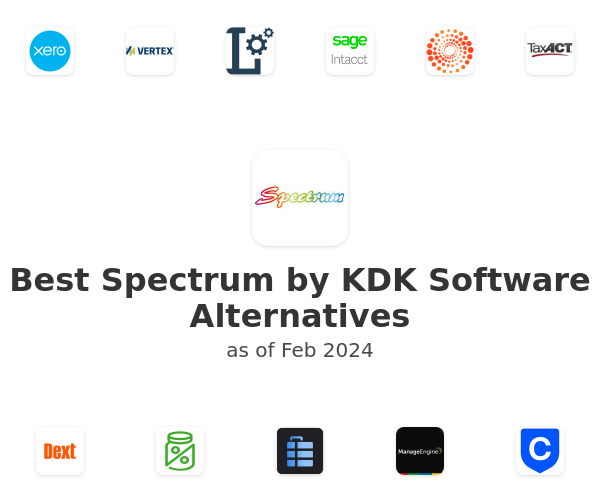 Best Spectrum by KDK Software Alternatives