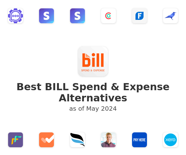 Best BILL Spend & Expense Alternatives
