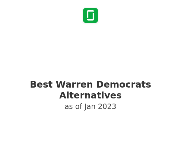 Best Warren Democrats Alternatives
