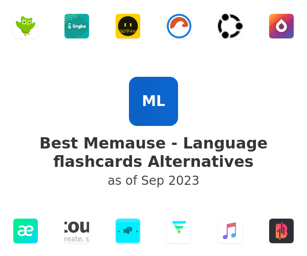 Best Memause - Language flashcards Alternatives